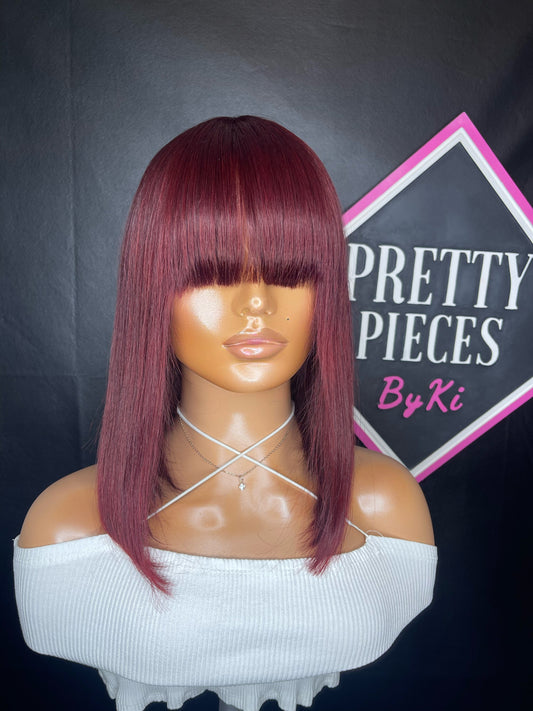 Ruby Bang Bob (Pre- Order) - Beginner Friendly | Pretty Pieces by Ki